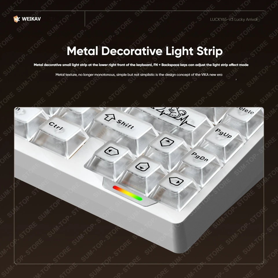 Lucky65 V3 Lucky65 V2 NUT65 Sugar65 Weikav メカニカルキーボード