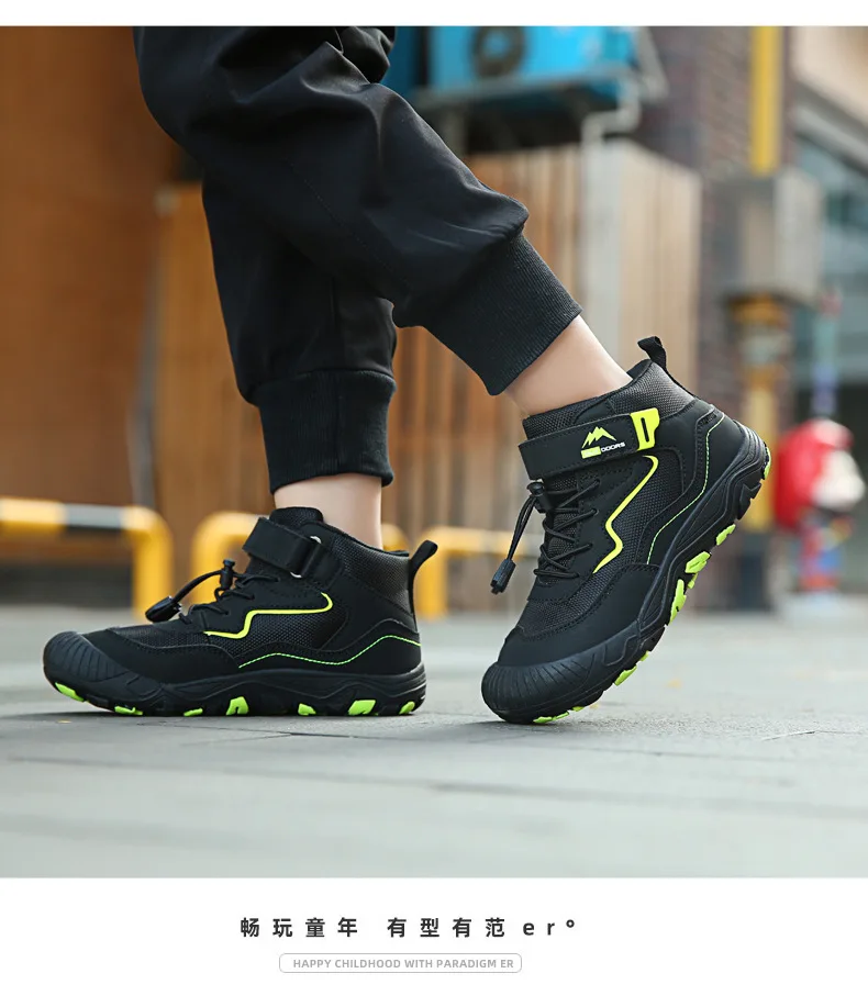 أحذية المشي لمسافات طويلة في الهواء الطلق المضادة للانزلاق للأطفال الرحلات أحذية رياضية الصيف تسلق الجبال أحذية رياضية للأطفال للجنسين للأولاد والبنات