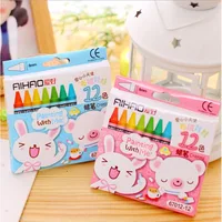 8/12/24 Color Set Wax Crayon Drawing Oil Pastels Kids Student Pencil Ellen Brook Cartoon Painting Art Gift 1