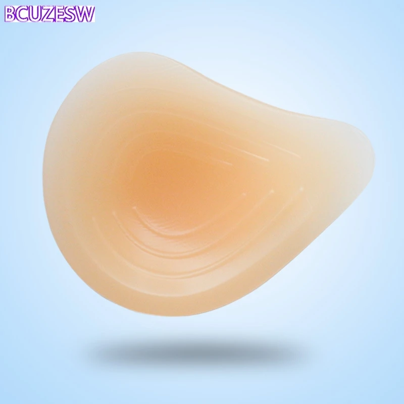 

100g-600g1PCS Spiral Shape Postoperative Silicone False Breast Form Artificial Breast Prosthesis for Mastectomy Granule massage