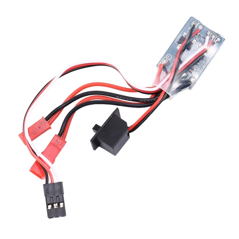 3X Rc ESC 10A Brushed Motor Speed Controller For Rc Car Boat W/O Brake Without Brake