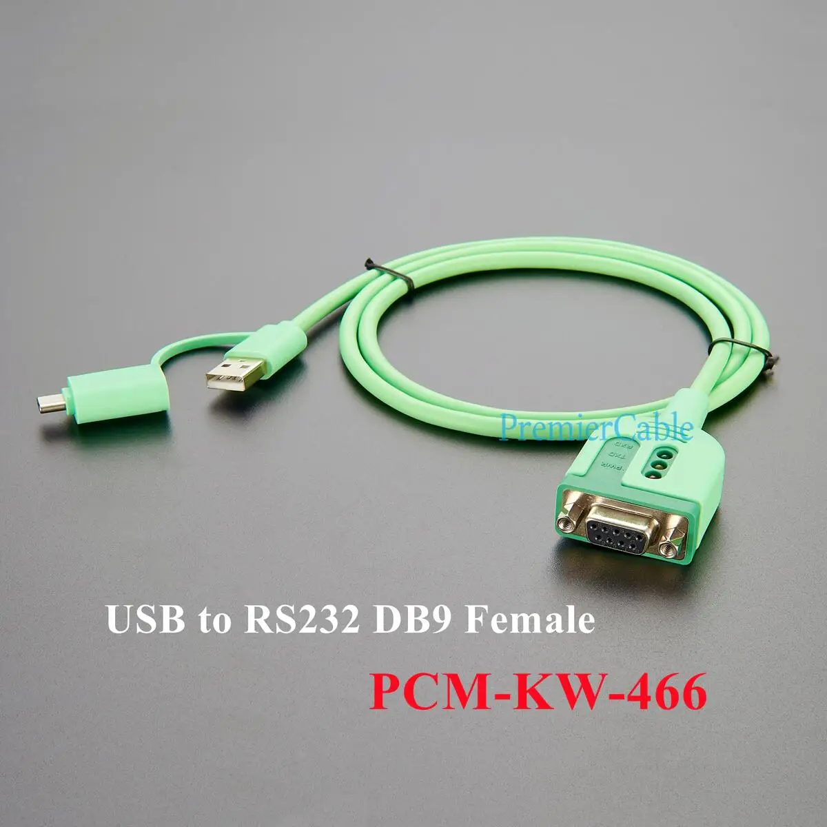 Adaptador USB a RS232 con chip FTDI, convertidor USB a DB9 Serial Adaptador USB a RS232 con chip FTDI, convertidor USB a DB9 Serial