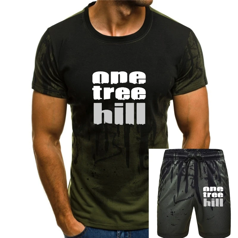 

Новая мужская черная футболка с логотипом One Tree Hill TV Drama