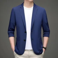 Mode homme coton vêtements De travail marque affaires vêtements taille M-7XL haute qualité décontracté Traje De Hombre Gentleman coréen Costume formel 1