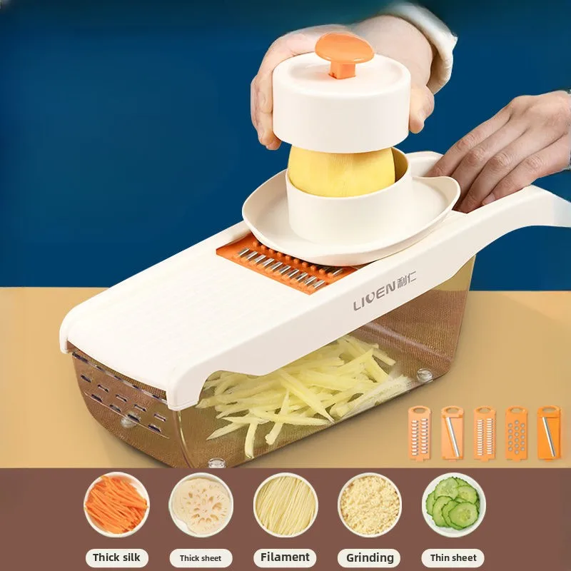 Multifunctional Slicer Shredded Potatoes and Carrots Grater Multi-functional Slicer for Household Kitchen vegetable cutter