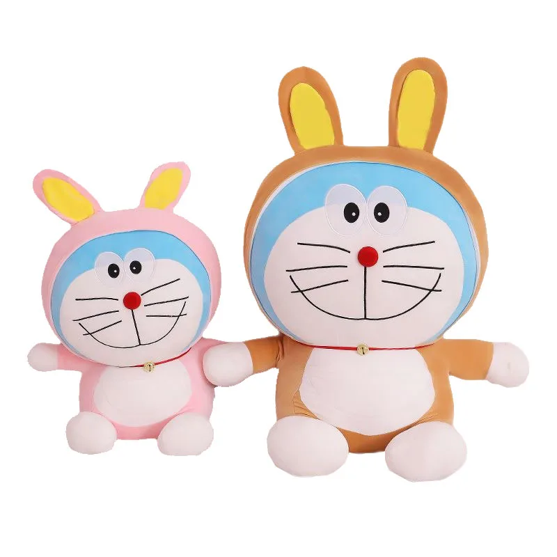 

50Cm Cartoon Animation Plush Toys Cute Doraemon Plush Toys Throw Pillows To Give Girls Birthday Gifts Blue Fat Little Toys