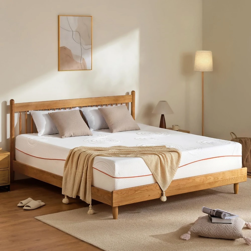 

Матрас 12-дюймовый King, 12-дюймовый матрас King из пены с эффектом памяти для снятия давления, плюшевый матрас King-Size в коробке, матрасы