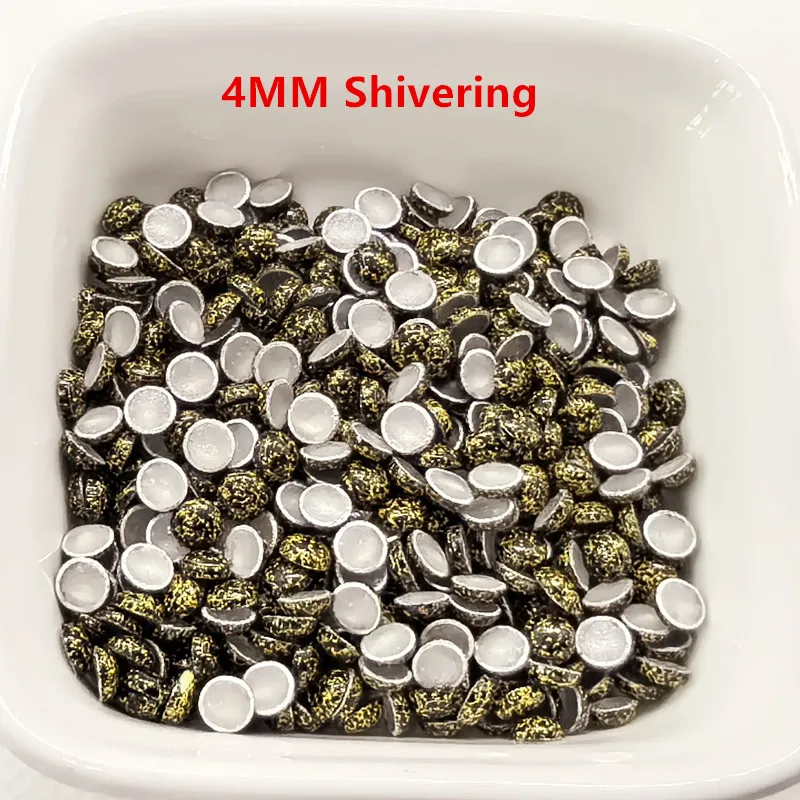 50 Pz X Hot Fix Ferro Su Rivetti A Stella Prisma Borchie Superiori - Foto 1