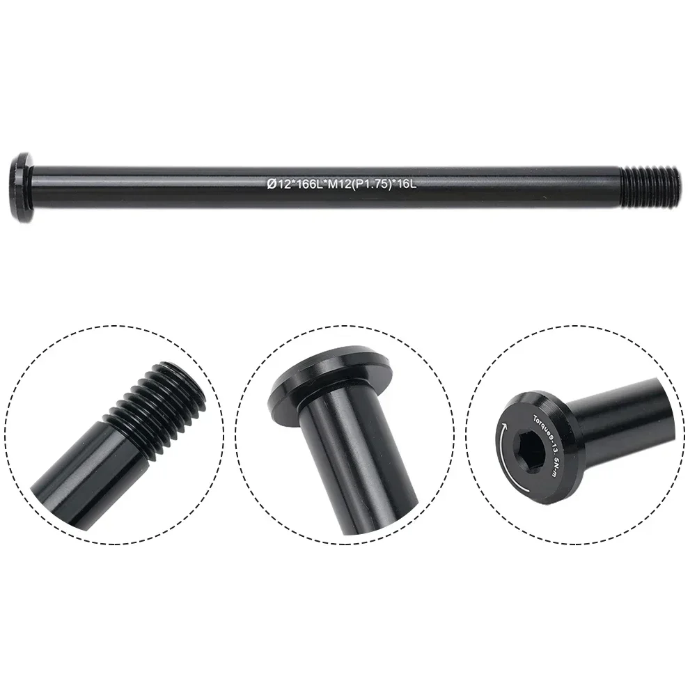 Bike Bicycle Replacement Front/Rear Thru Axle 12/15mm 122