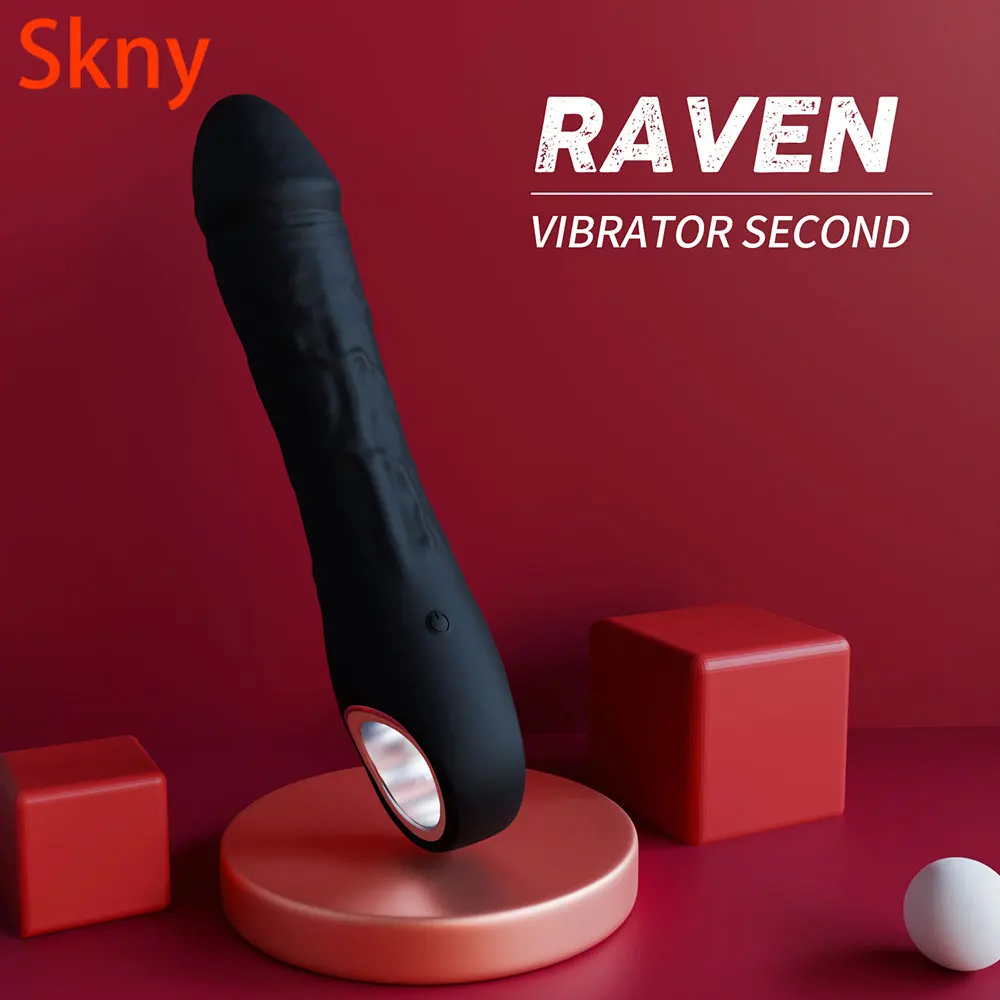 Leistungsstarker Dildo-Vibrator, G-Punkt, Klitoris-Stimulator, Finger-Vibratoren, Anal-Massagegerät, Vagina, weiblicher Masturbator, Sexspielzeug für Frauen 1