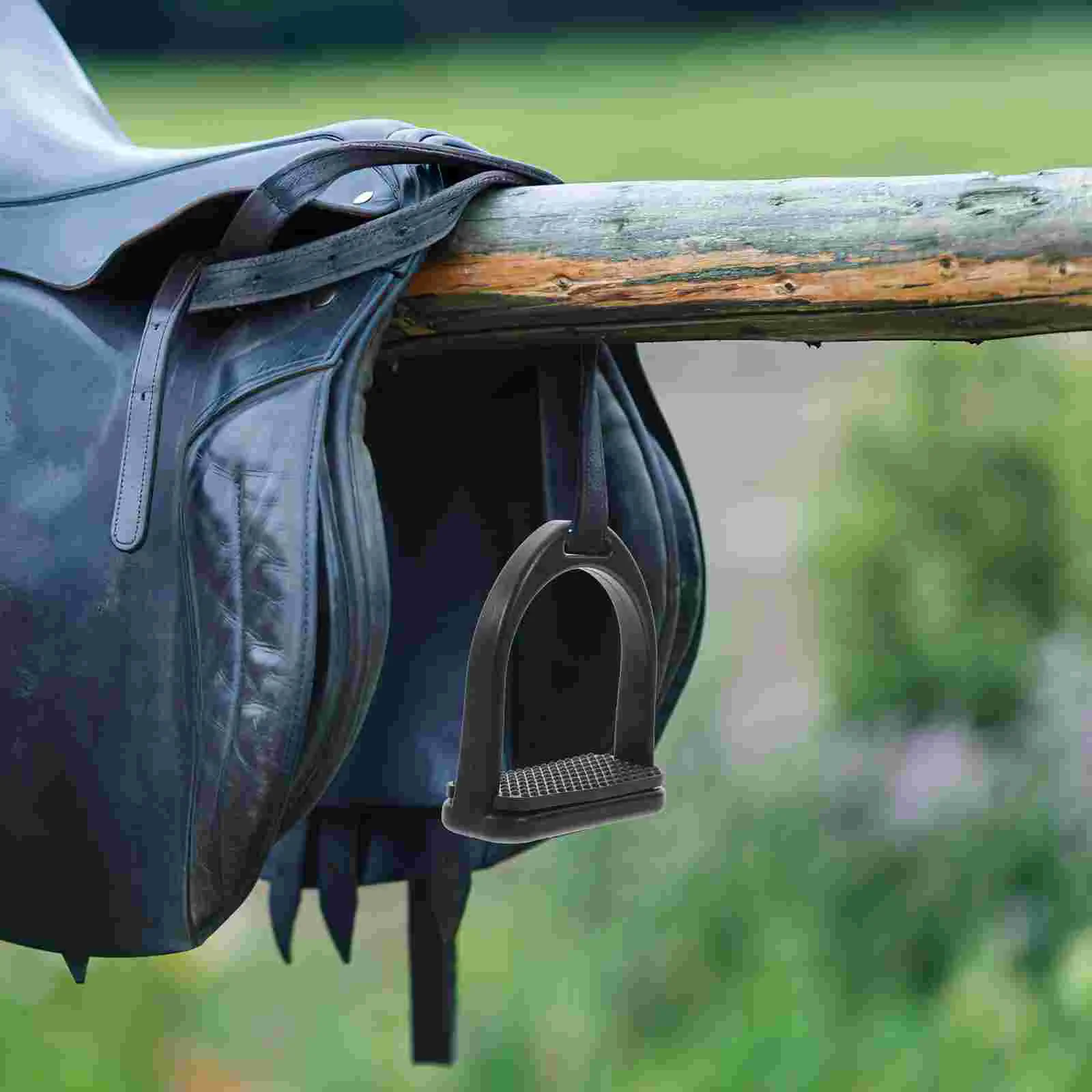 Horse Riding road Safety Nonslip POM Saddle Accessories Anti Skid Pedal Fix Foot Protect