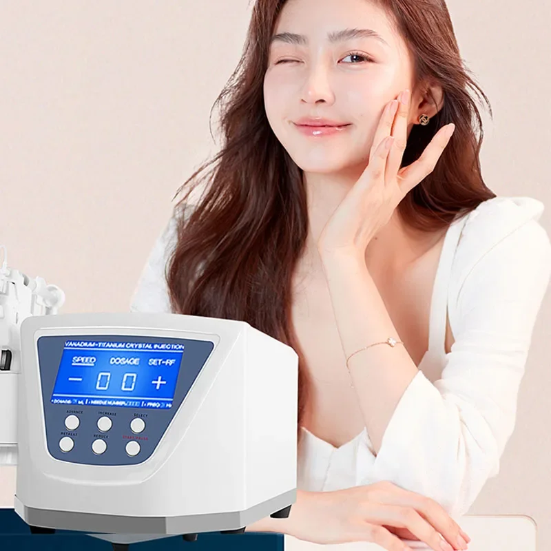 Water Light Needle Instrument Nano Microcrystalline Needle-free Household Facial Essence Import Instrument Water Light Gun
