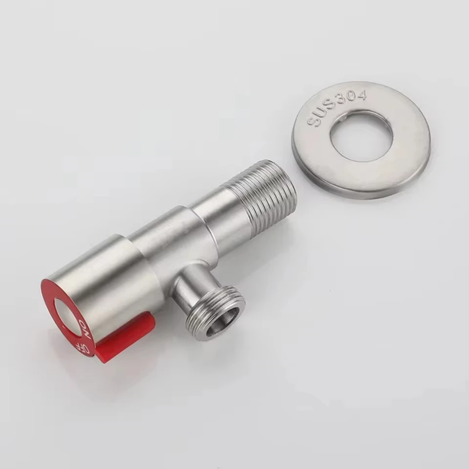Triangle Valve Toilet Water Stop Valve Stainless Steel for Bathrooms Kitchens Balconies Toilet Accessories