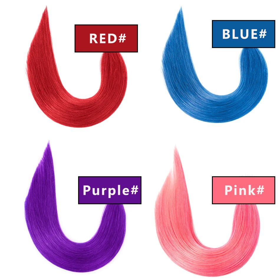 Pink Nano Bead Ring Human Hair Extension Pre Bonded Nanos Tip European Remy Hairpiece Micro Beads Loop Hair 20/50/100 Pcs