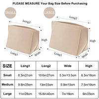 Purse Organizer Insert for Longchamp Le Pliage Handbag Insert 2
