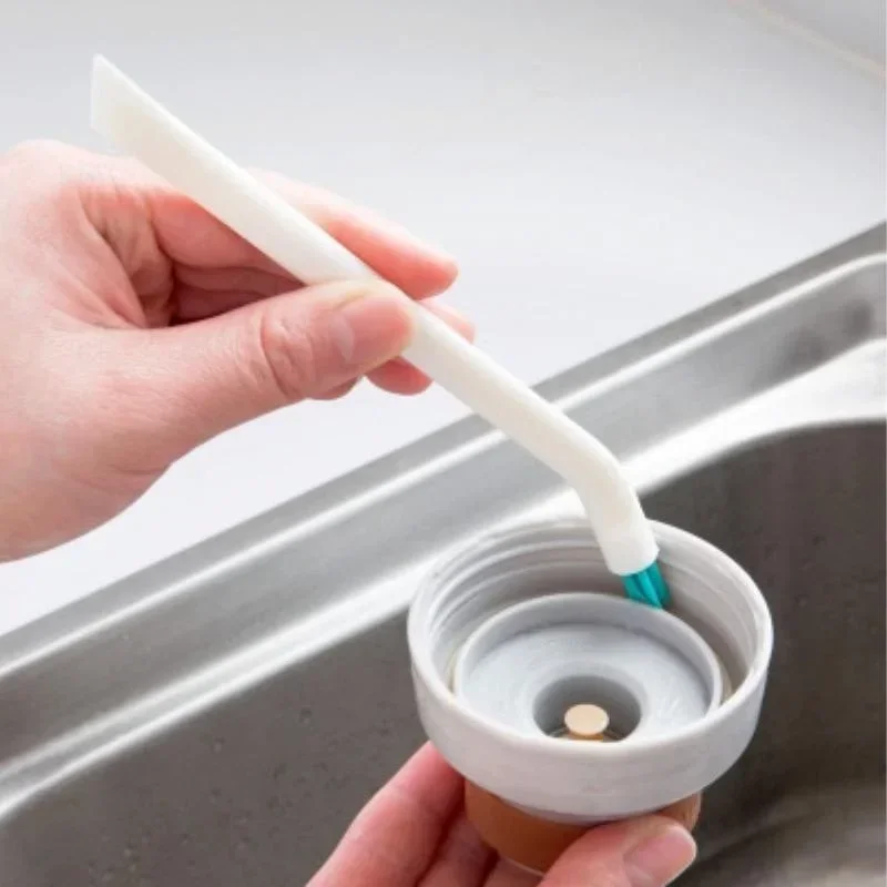Cleaning Narrow Brush Long Handle Portable Gap Baby Bottle Gap Cleaning Brush Household Kitchen Tool Small