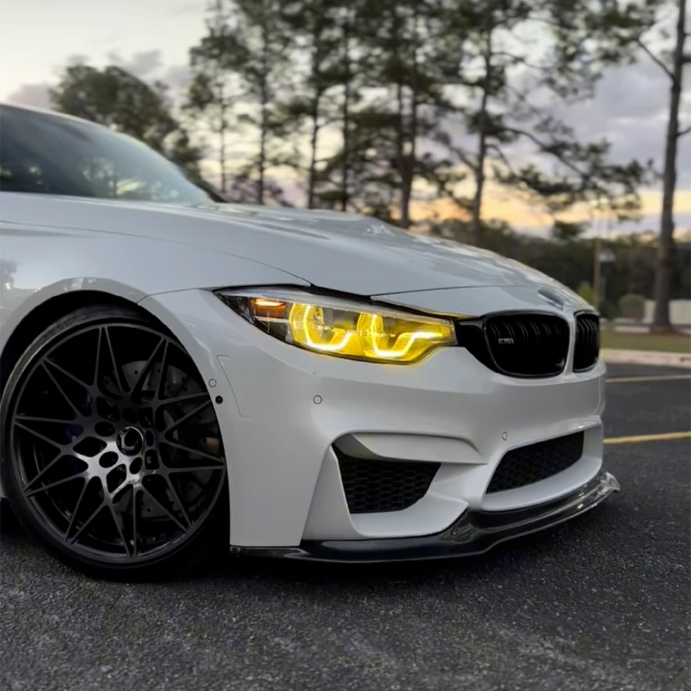 Yellow Lemon DRL For 2018 2020 BMW M3 F80 M4 F82 F36 LCI