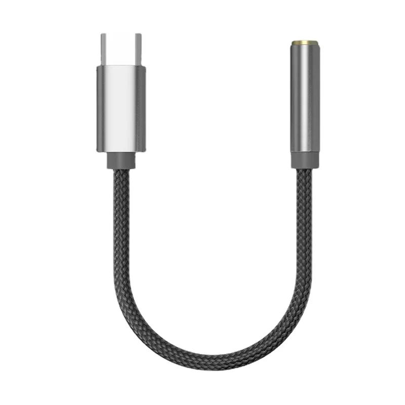Adaptador Kz-áudio tipo c para 35 mm Hifi Dac Mais ic Amplificador Chip Duplo Cabo de Áudio do Fone de Ouvido
