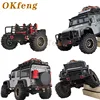 Metal Front and Rear Bumper with Tow Hook for TRX4M Defender 1/18 RC Crawler Car Upgrade Parts Accessories O08 6