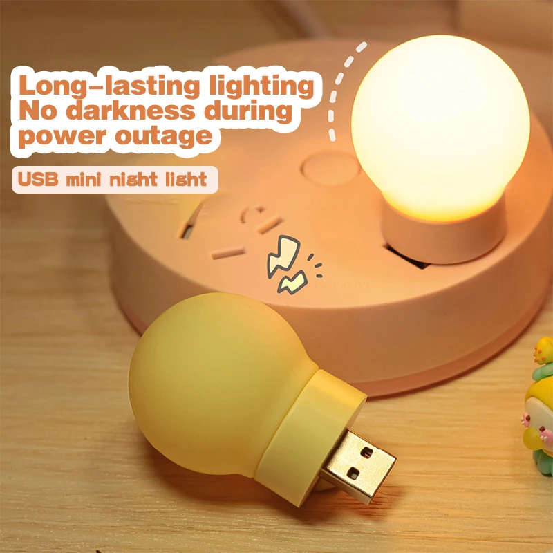 

Power Bank PC Notebook Laptop Small Lamp Mini USB Night Light LED Portable Reading Light 5V 0.3W Eyesight Light