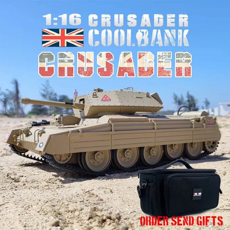 Cool Bank Model 1/16クルセーダーmk3巡航戦車 ラジコン Coolbank 1:16 RC Tank UK Crusader Mk.III Model tank Combat