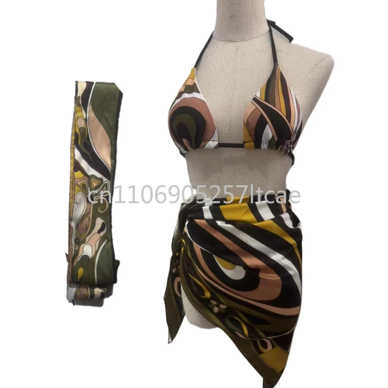 ribbon scarf bikini