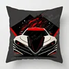Modern Simple Car Illustration Pillow Cover Bedroom Cafe Decoration Applicable Car Cushion Cover 40x40cm 45x45cm 4