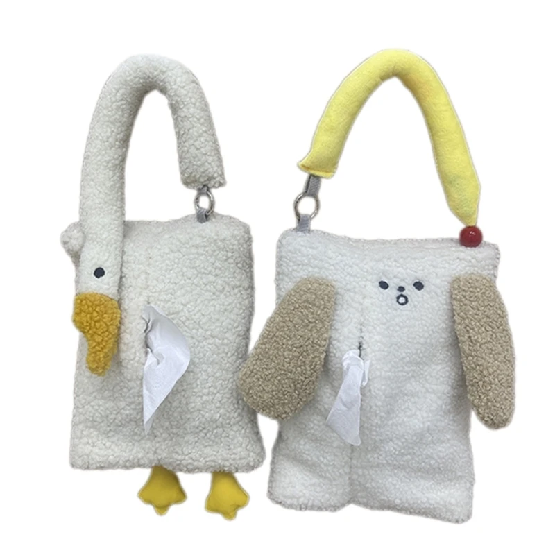 

Toilet Paper Holder Car Tissue Holder Car Back Travel Hanging Tissue Bag