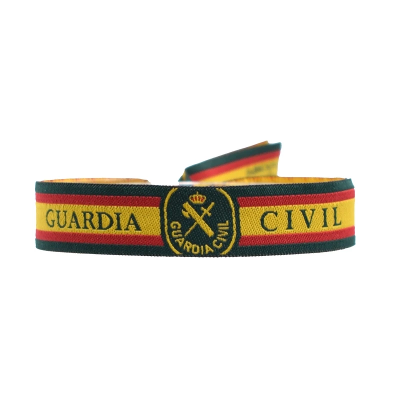 Bdm Civil Guard, Civil Guard, Body And Security Forces Bracciale, Tessuto Per Regalo. Bracciale Uomo E Donna