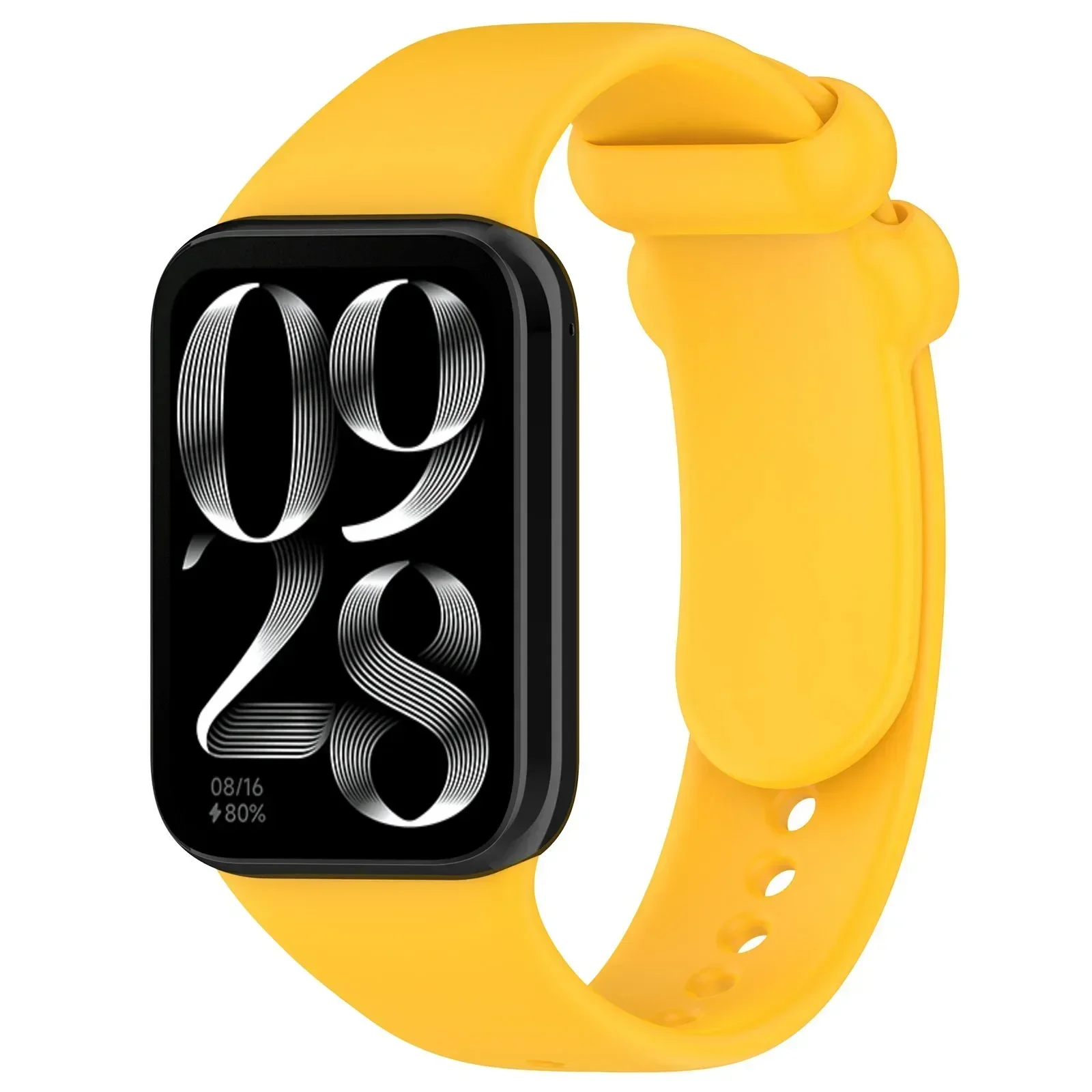 Silicone Sport Smartwatch Replacement Wristband - Adjustable Strap Bracelet Accessories
