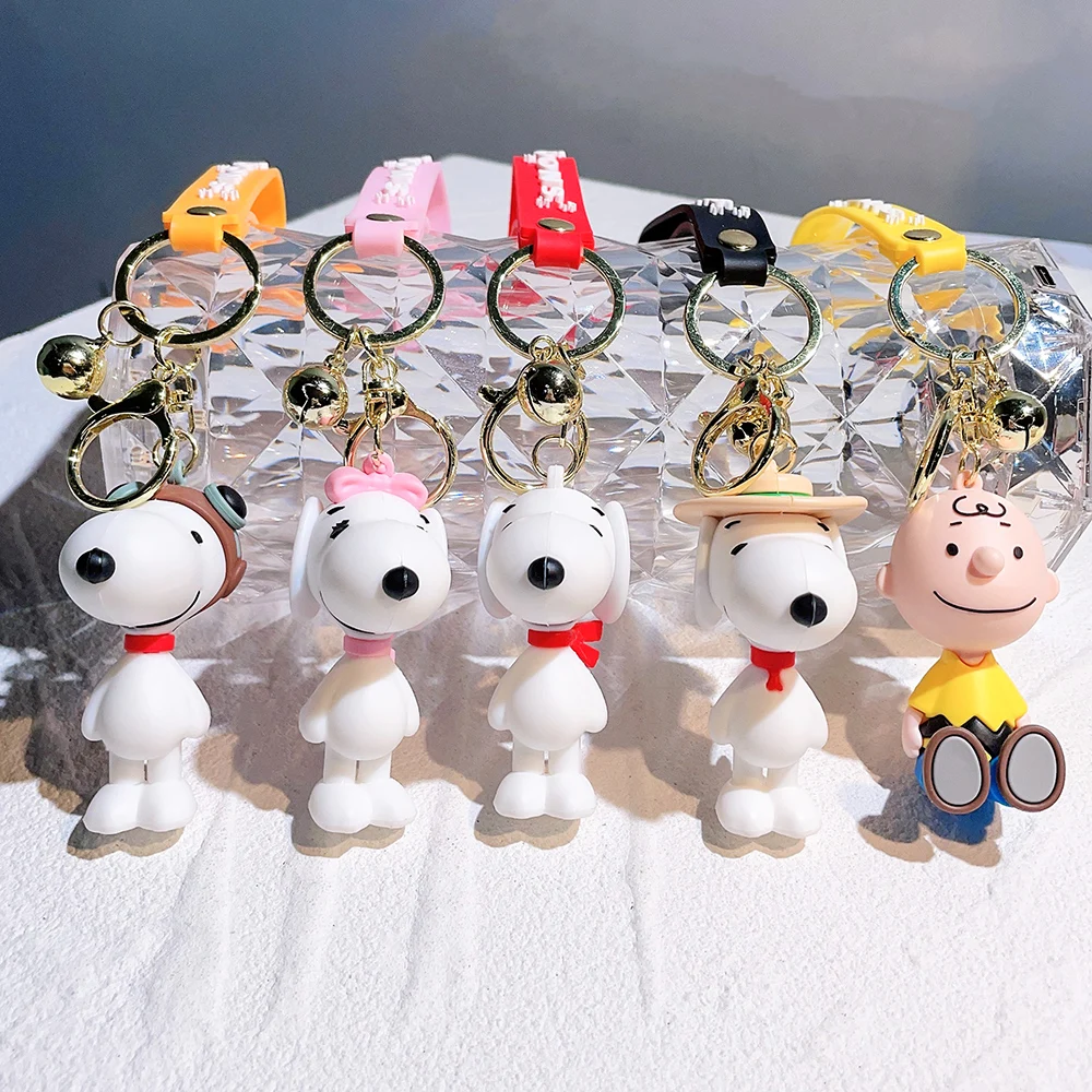 Snoopy Keychain Schoolbag Charm Silicone Bag Pendant Exquisite Kawaii  Silicone Wallet Charm Anti-loss Ornament Cute Girls Gift - AliExpress