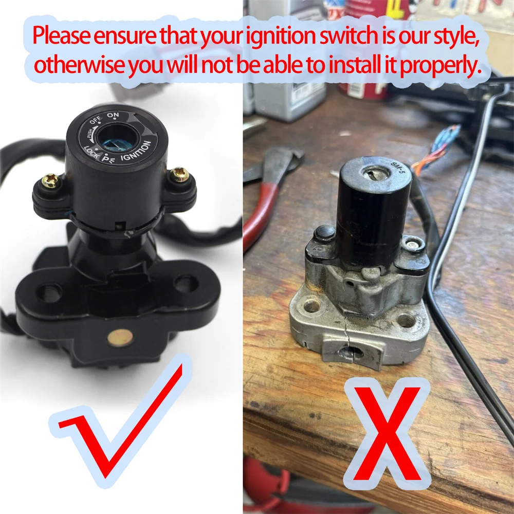 Fit For 2008-Suzuki Hayabusa GSX1300R Motorcycle Ignition Switch Fuel Gas Cap Lock Set GSXR1300 2015
