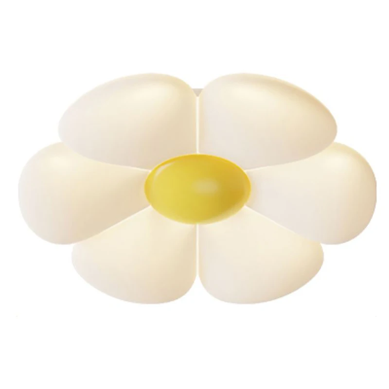 

Cream Style Design Sense Bedroom Cozy Ceiling Lamp Modern Minimalist Flower Children Room Lights wall decor nordic bedroom