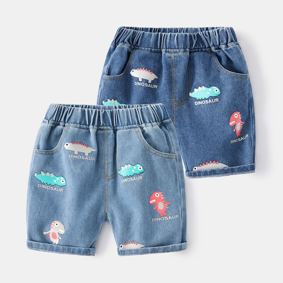 2022 Cartton Baby Boy Denim Shorts Summer Children Jeans Panties