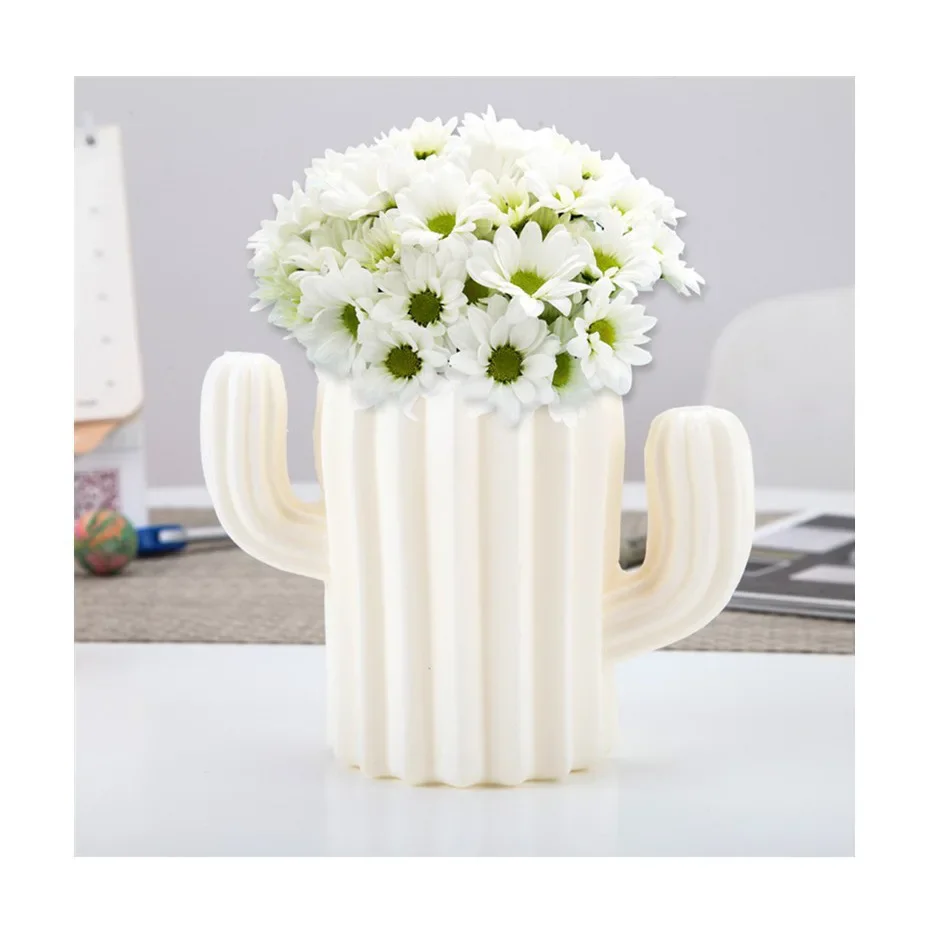 Pen Holder Creative Student Stationery Desktop Cactus Desk Multifunction Storage Box PE Pen Container Brush Pot Office Supplies pen holder desk organizer pen and brush holder desk storage rack brush holder