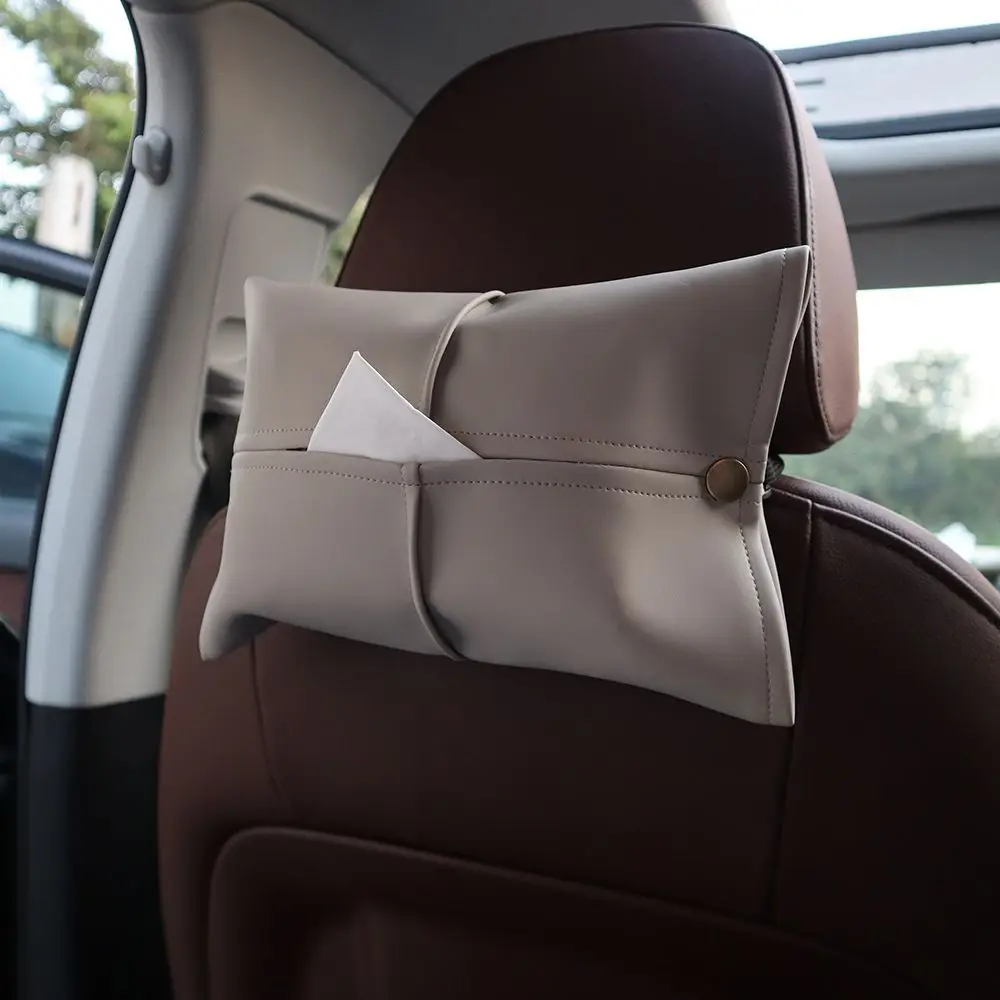 Tissue Box, Car Tissue Holder-Tissue Box for Living Room, Dining Table and Car