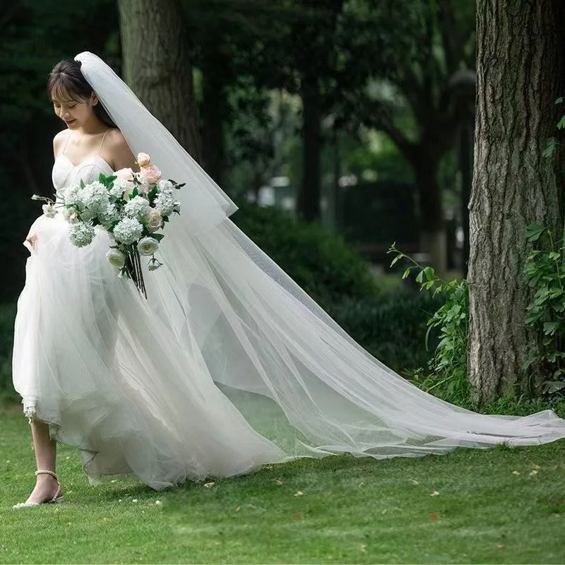 Bridal Veil Women&rsquo;s Extra Long Wedding Headpiece 1.5 * 3 Meters