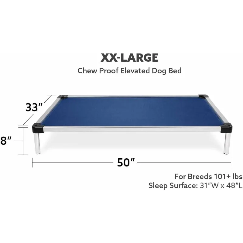 Chew Proof Elevated Dog Bed 6
