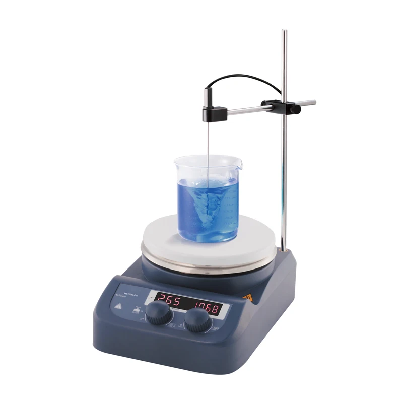 IKEME 마그네틱 교반기, 실험실 난방 장비, 교반 막대, 마그네틱 믹서, 가열 핫 플레이트, 280 ℃, 3L, 1500rpm
