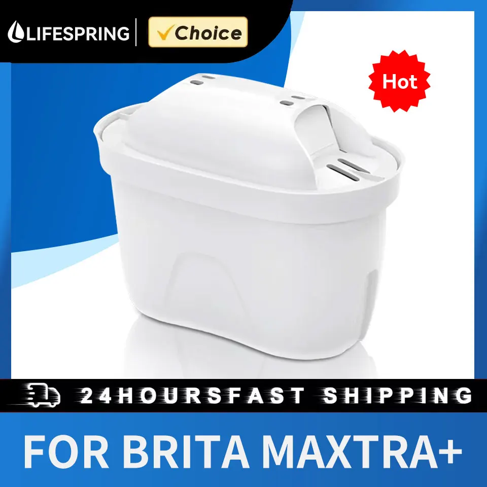 6PCS NSF Certified BRITA MAXTRA+ Plus Water Pitcher Filter Cartridge water filter