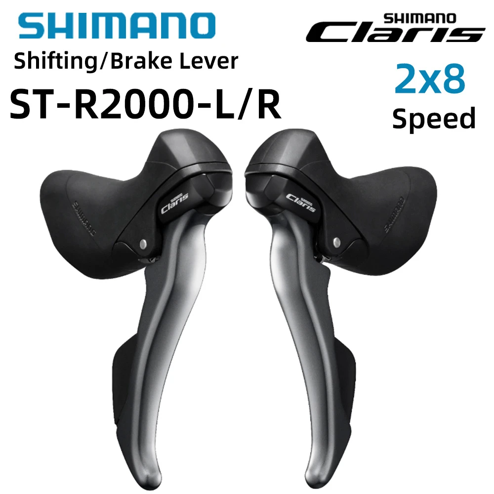 SHIMANO-CLARIS-ST-R2000-Shifter-2x8-Speed-Shifter-DUAL-CONTROL-LEVER-ST ...