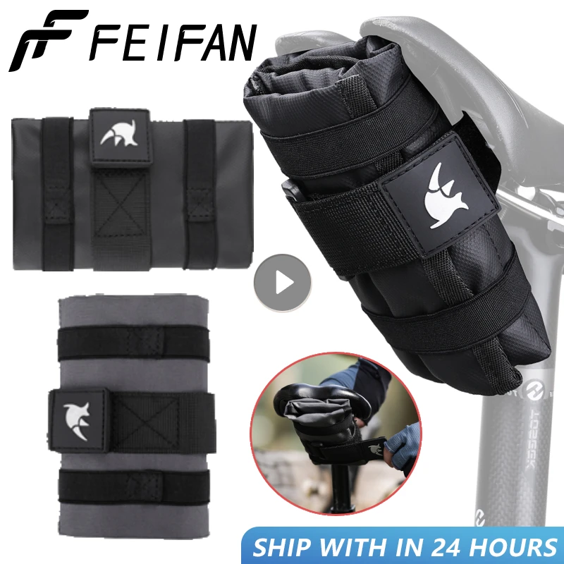 

Bicycle Bag Tail Tool Bag Rear Seat Case Bike Saddle Pouch Frame Front Bag Burrito Pack Bike Cycling Tool Kit Repair Accessories