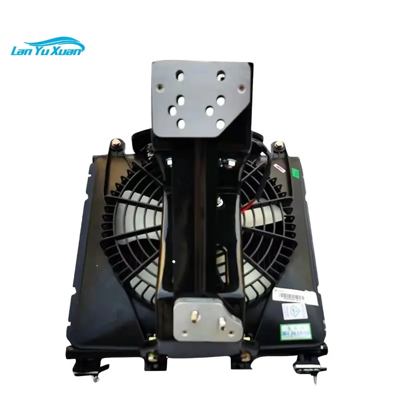 Online Wholesale foton aumark Original Truck Parts Oling CTX MRT 3.8 Air Conditioner Condenser Assembly applicable to yutong jinlong haige zhongtong ankai bus school bus air conditioning condenser fan fan assembly
