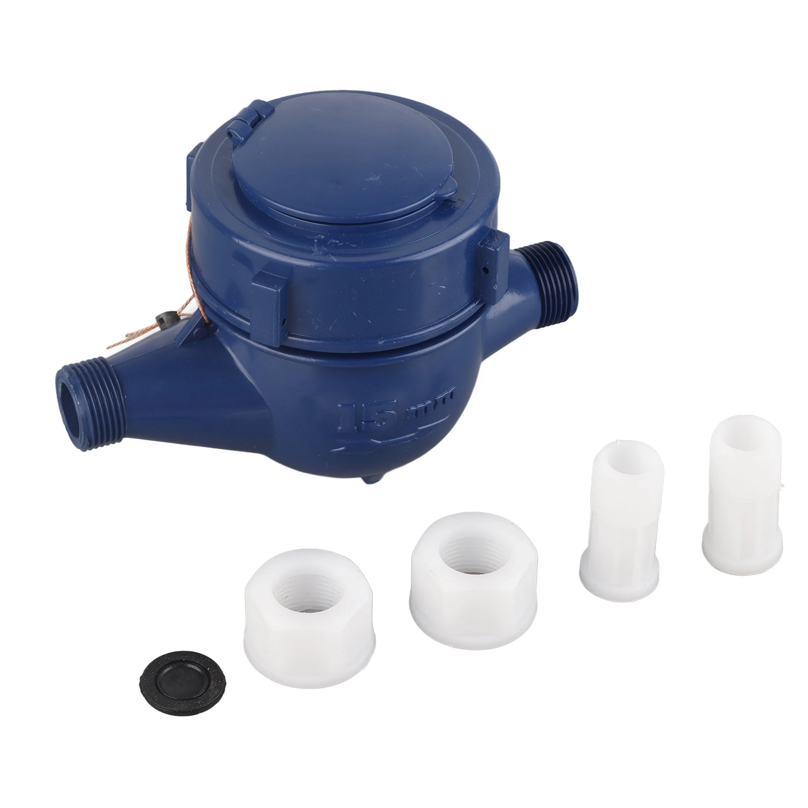 DN15 Garden Home Plastic Cold Water Meter Single Water Meter Sensor Measuring Tool Wet meter
