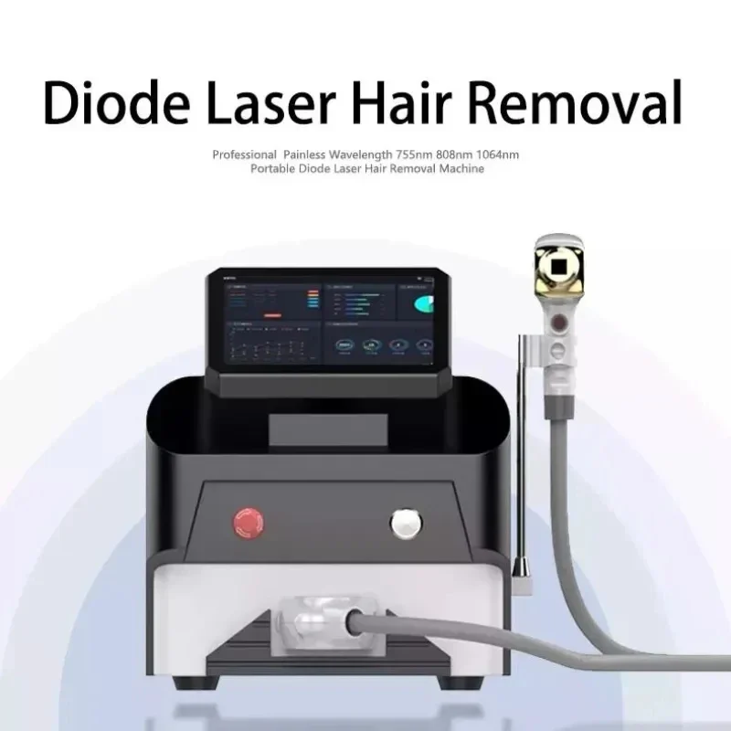 2000W Big Power 3 Wavelength 808nm/755nm/1064nm Portable Painless Nd Yag Diode Laser Hair Removal Epilator Machine For Salon Us laser safety glasses for ady 755nm 808nm 1064nm multi wavelength 740 1100nm eyes protection googles