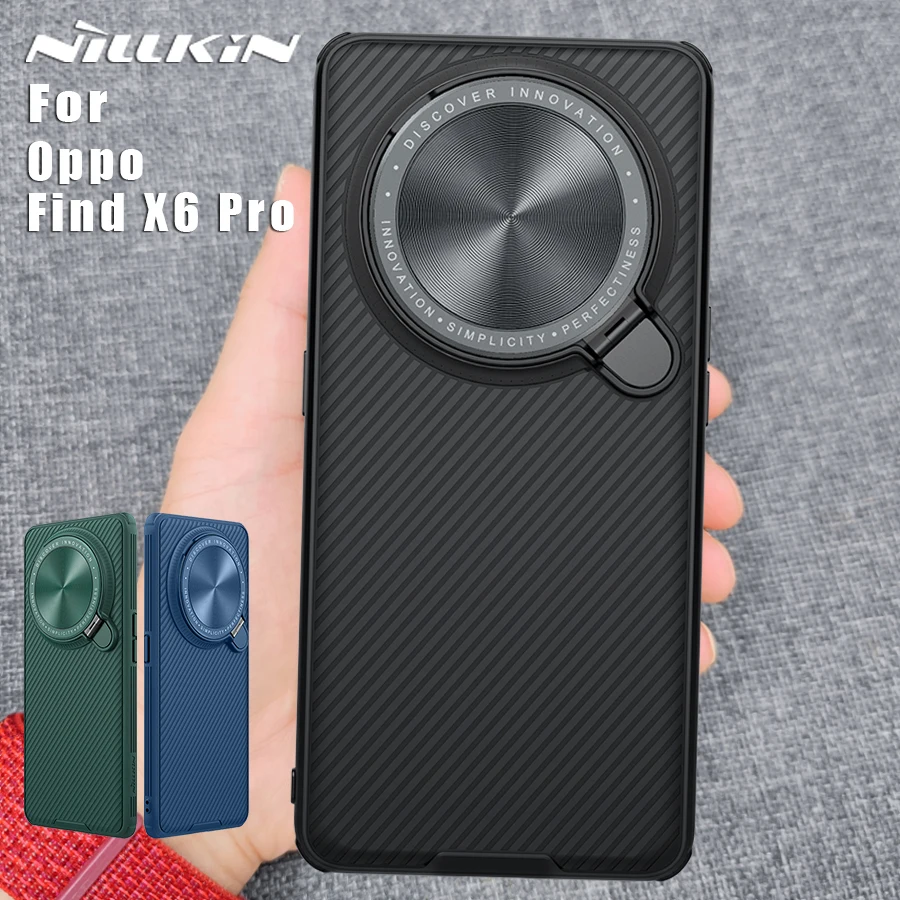 

NILLKIN for Oppo Find X6 Pro 5G case Prop Slide Protect Lens Camera Protection CamShield Back cover for FindX6Pro