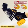 Fit for DeWALT 20V Battery Cordless Angle Grinder 3 Inch Handle CUT OFF Electirc Cutting Mini Circular Saw Machine Power Tools 1