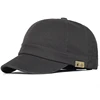 Four Seasons Short Brim Baseball Cap Cotton Men Women Soft Vintage Dad Hat Adjustable Trucker Style Low Profile Caps 6