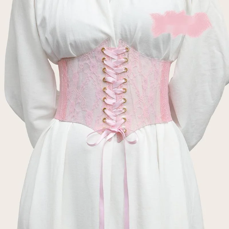 Nouvelle mode européenne et américaine style unique cercle été amour sangle papillon accessoires ultra large taille taille large couverture décoration_voghion.com