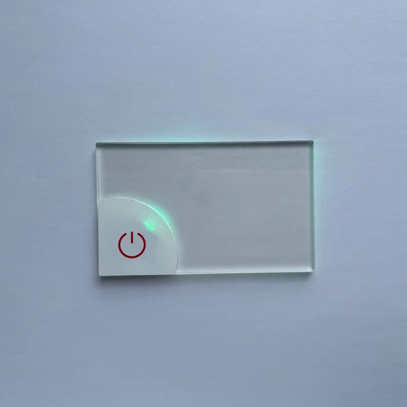 

Customized product、Custom acrylic led electronic luminous business plastic card custom colorful flash business card